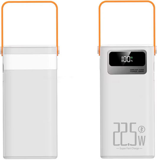 Andowl Q-XD7 Power Bank 26000mAh 22.5W with 4 USB-A Ports and 3 USB-C Ports White view 1