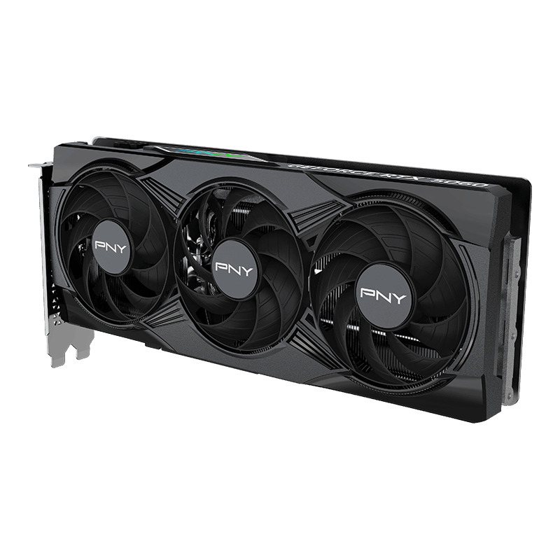 PNY GeForce RTX 5060 8GB GDDR7 ARGB EPIC-X RGB OC Triple Fan Graphics Card VCG50608TFXXPB1-O view 3