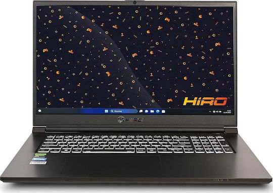 Hiro K770 17.3" IPS FHD 144Hz (i7-13700H/32GB/2TB SSD/GeForce RTX 4070/W11 Home) (US Keyboard)