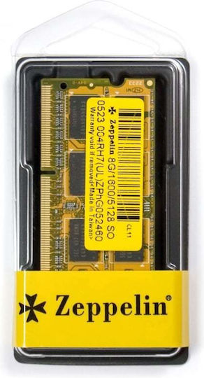 Zeppelin DDR3 Memory RAM With 1x8GB Module And 1600 Speed For Laptop view 2