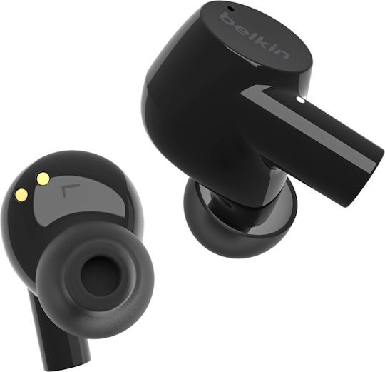 Belkin Soundform Rise In-ear Bluetooth Handsfree Earphones with Sweat Resistance and Charging Case Black view 3