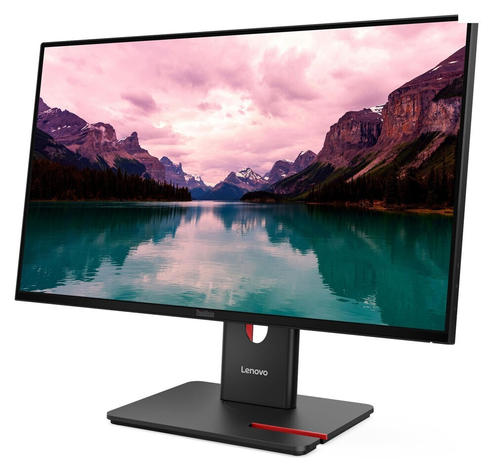Lenovo ThinkVision T24-40 IPS Monitor 23.8" FHD 1920x1080 with 4ms Response Time GTG view 3