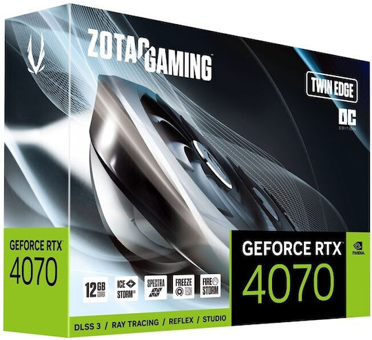 Zotac GeForce RTX 4070 12GB GDDR6X Twin Edge OC Graphics Card vista 2