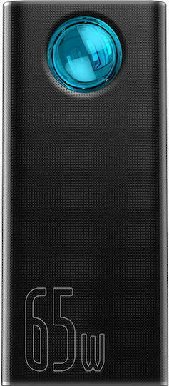 Baseus Amblight Power Bank 30000mAh 65W with 4 USB-A Ports and USB-C Port Quick Charge 3.0 Black view 4