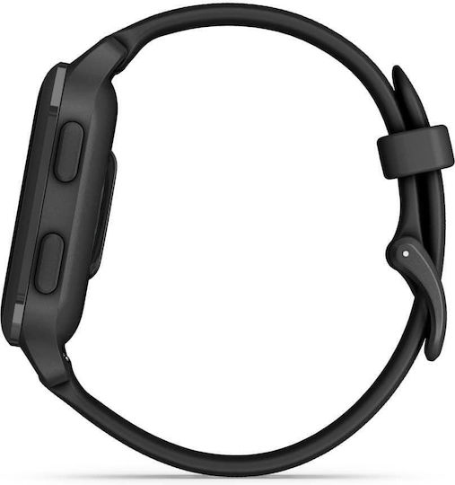Garmin Venu Sq 2 Music Edition Aluminium 40mm Waterproof Smartwatch with Heart Rate Monitor (Slate Aluminium Bezel with Black Case and Silicone Band) view 6