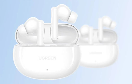 Ugreen WS205 HiTune Hybrid In-ear Bluetooth Handsfree Earphones with Sweat Resistance and Charging Case White view 4