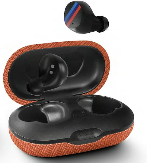 BMW Earbud In-ear Bluetooth Handsfree Headphones with Sweat Resistance and Charging Case Orange view 1