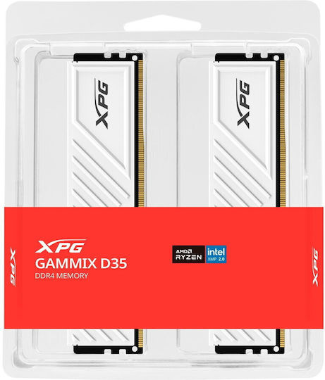 Adata GAMMIX D35 DDR4 64GB RAM with 2x32GB Modules and Speed 3200 for Desktop AX4U320032G16A-DTWHD35 vue 6