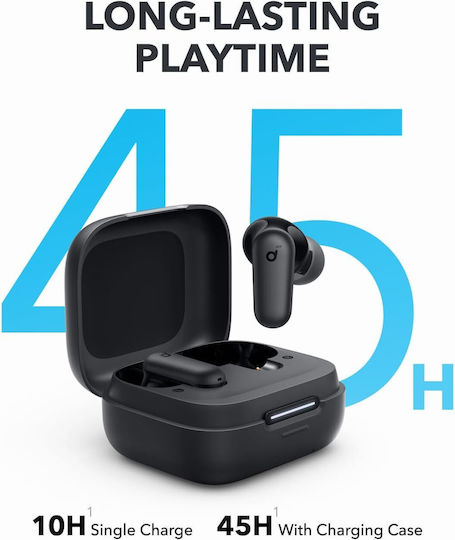 Soundcore by Anker P30i In-ear Bluetooth Handsfree Earphones with Sweat Resistance and Charging Case Black view 5