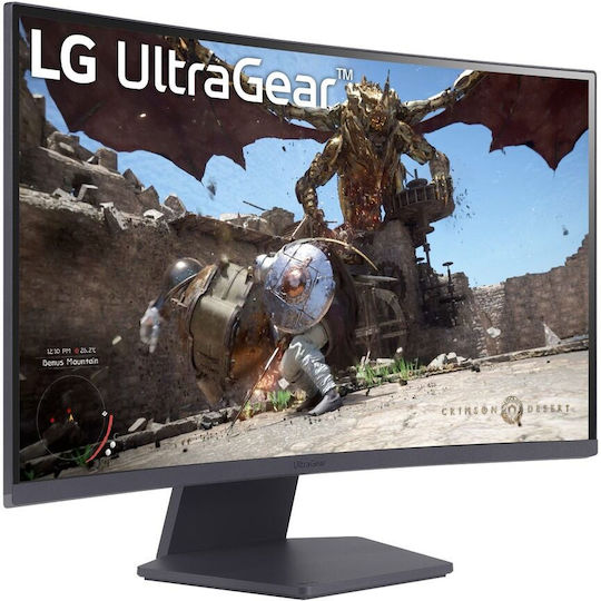 LG UltraGear 27GS60QC-B VA HDR Curved Gaming Monitor 27" QHD 2560x1440 180Hz with Response Time 1ms GTG view 4