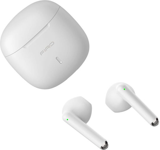 Firo Fi9 In-ear Bluetooth Handsfree Earphones with Charging Case White view 2