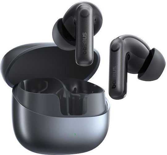 Baseus Bass EP10 Pro In-ear Bluetooth Handsfree Earphones with Sweat Resistance and Charging Case Black view 2