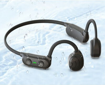 Techly ICC-SH-BONE-BLT Bone Conduction Bluetooth Handsfree Earphones Black view 5