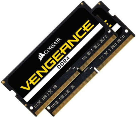 Corsair Vengeance DDR4 32GB RAM with 2x16GB Modules and Speed 3200 for Laptop CMSX32GX4M2A3200C22 view 4