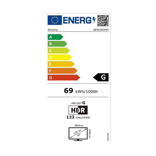 Samsung Smart Television 50" 4K UHD Neo QLED The Frame Pro HDR (2025) view 8