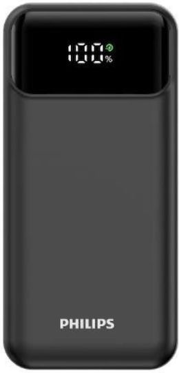 Philips DLP1922 Power Bank 10000mAh with USB-A Port and USB-C Port Black
