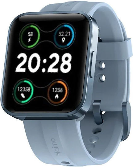 Maimo Watch Flow Waterproof with Heart Rate Monitor (Blue) view 1