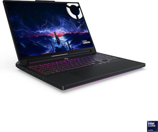 Lenovo Legion Pro 7 16IAX10H 16" OLED QHD 240Hz (Ultra 9-275HX/64GB/1TB SSD + 1TB SSD/GeForce RTX 5080/W11 Home) Eclipse Black (US Keyboard) vue 2