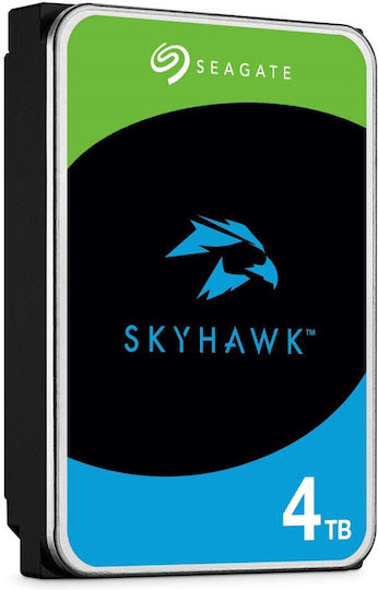 Seagate Skyhawk +Rescue 4TB HDD Hard Drive 3.5" SATA III with 256MB Cache for Recorder ST4000VX016 vue 4