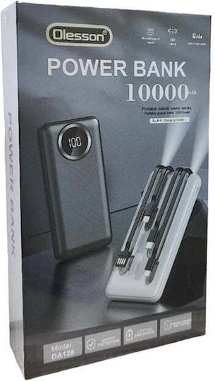 DA128 Power Bank 10000mAh Black view 1