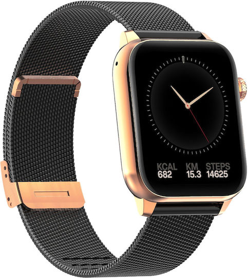 MaxCom FW64 Oxygen 2 Smartwatch with Heart Rate Monitor (Gold) view 9
