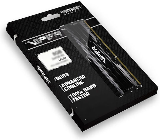 Patriot Viper DDR3 with Module 1x8GB and Speed 1600 for Desktop PV38G160C0 view 4