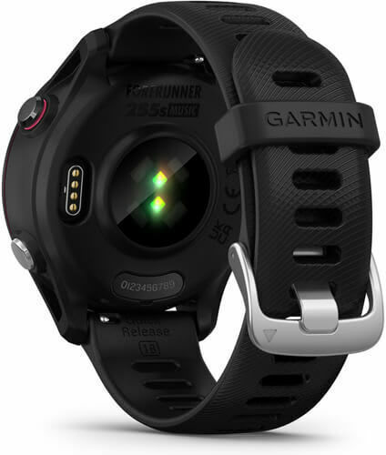 Garmin Forerunner 255s Music 41mm Waterproof Smartwatch with Heart Rate Monitor (Black) view 5