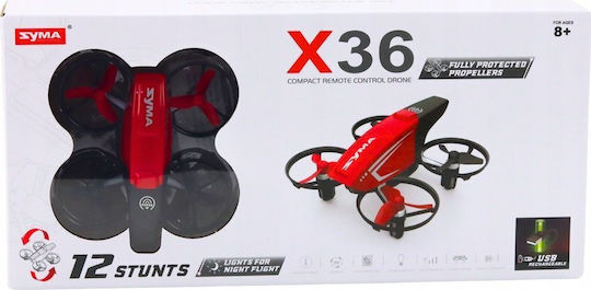 Syma X36 Drone without Camera Red view 5
