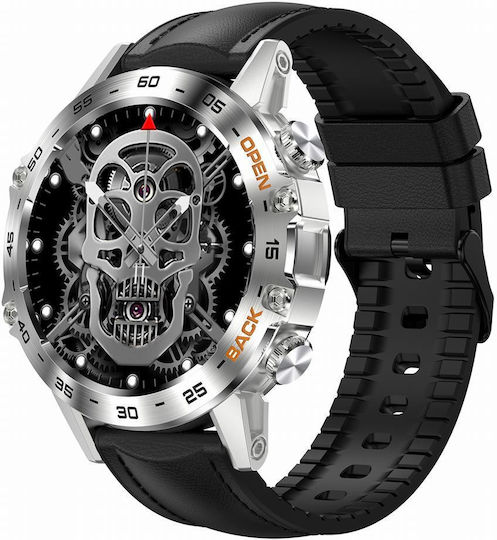 Gravity Gt9-6 48mm Smartwatch with Heart Rate Monitor (Multicolour)