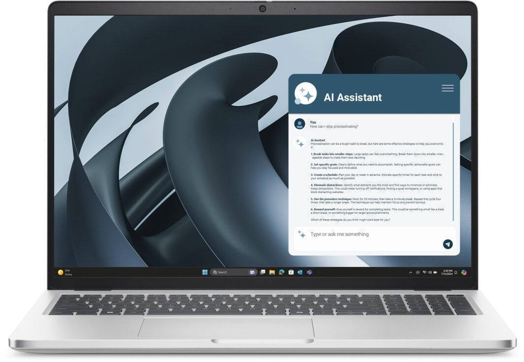 Dell Pro 16 Plus 16" FHD+ (Ryzen 5 Pro-340/16GB/512GB SSD/W11 Pro) (US Keyboard) view 2