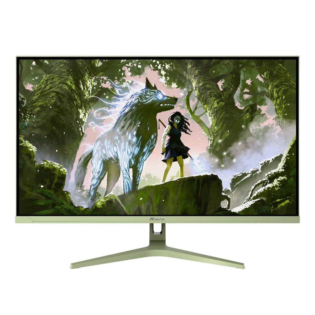 Arozzi NoVa IPS HDR Monitor 31.5" QHD 2560x1440 180Hz with Response Time 2ms GTG Green view 1