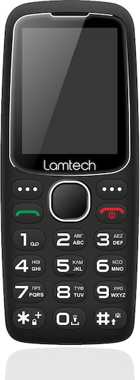 Lamtech Tiny L II with Dock Dual SIM Mobile with Large Buttons Black view 3