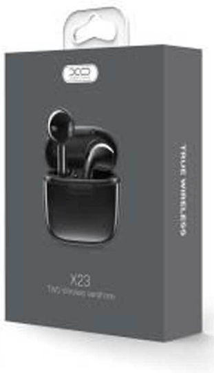XO X23 TWS Earbud Bluetooth Handsfree Earphones with Charging Case Black view 3