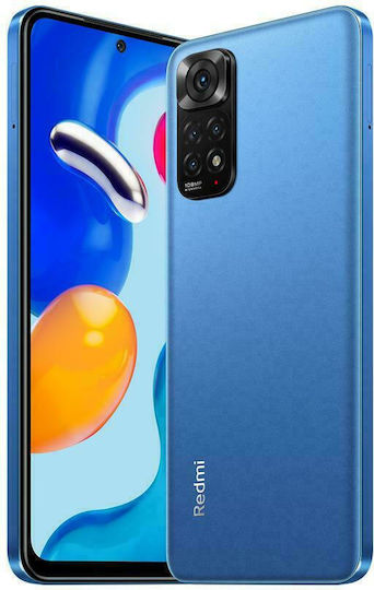 Xiaomi Redmi Note 11S 5G Dual SIM (4GB/64GB) Twilight Blue view 3