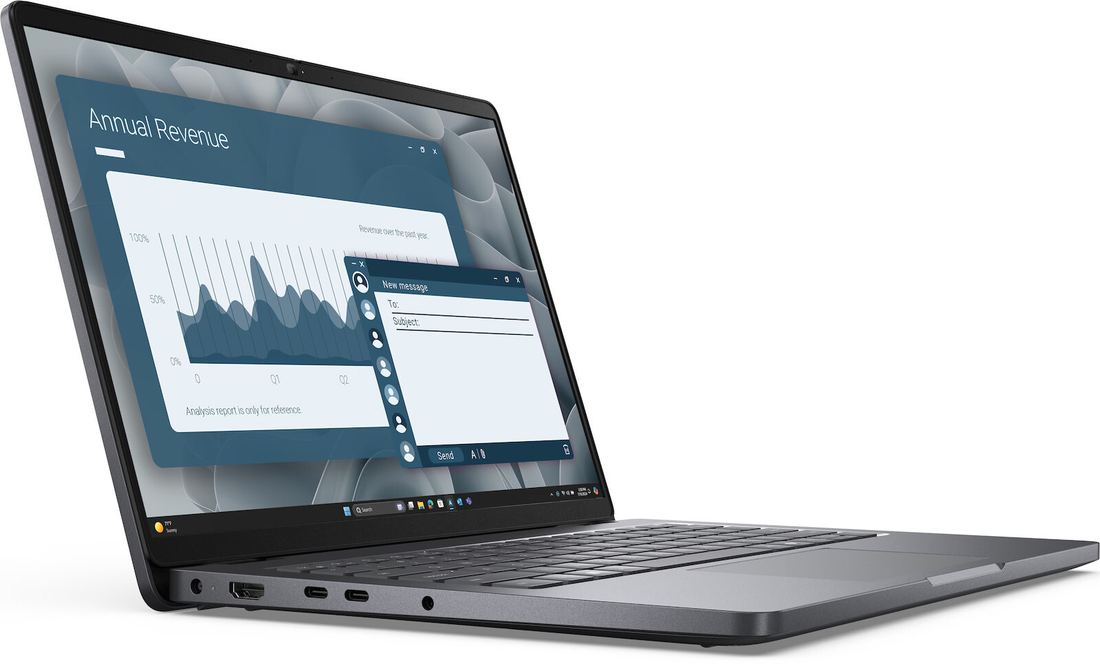 Dell Pro 14 PC14255 14" FHD (Ryzen 5-220/16GB/512GB SSD/W11 Pro) (GR Keyboard) view 2