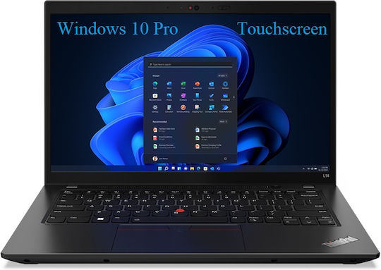 Lenovo ThinkPad L14 Gen 3 (AMD) 14" IPS FHD Touchscreen (Ryzen 5 Pro-5675U/16GB/512GB SSD/W10 Pro) Thunder Black (UK Keyboard)