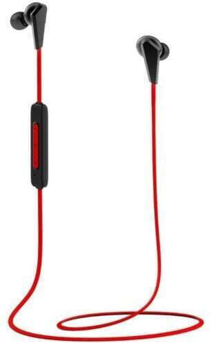 Lenovo Wireless Bluetooth Headset He01 In-ear Earphones with Charging Case Red view 2