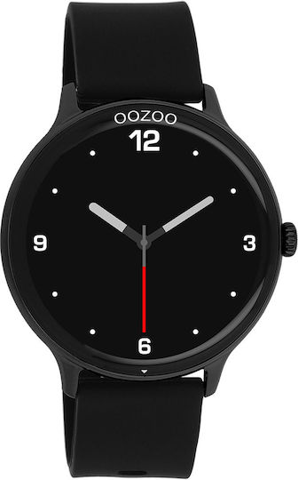 Oozoo Q00134 45mm Smartwatch with Heart Rate Monitor (Black) view 6