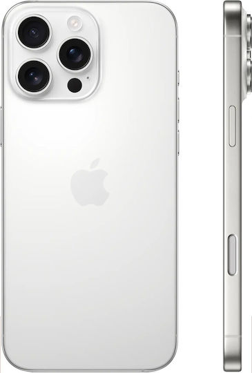 Apple iPhone 16 Pro Max 5G (8GB/1.0TB) White Titanium view 2