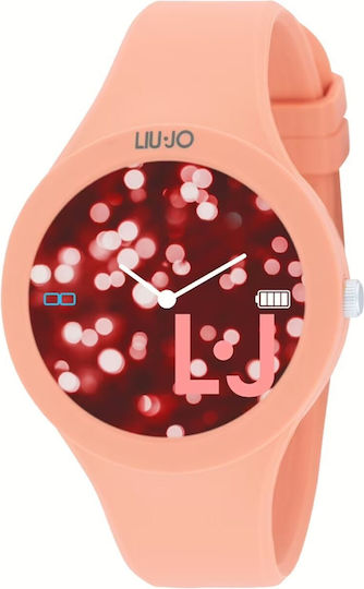 Liu Jo Voice Paint 42mm Smartwatch with Heart Rate Monitor (Orange)