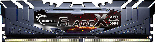 G.Skill Flare X DDR4 32GB RAM with 2x16GB Modules and Speed 3200 for Desktop F4-3200C16D-32GFX view 2