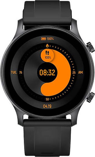 Haylou RS3 51mm Waterproof Smartwatch with Heart Rate Monitor (Black) view 2