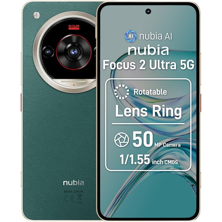ZTE nubia Focus 2 Ultra 5G Dual SIM (8GB/512GB) Green