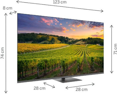 Thomson Smart Television 55" 4K UHD QLED 55QG5C14 HDR (2024) view 2