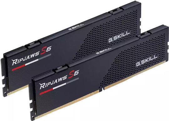 G.Skill Ripjaws S5 DDR5 32GB RAM with 2x16GB Modules and Speed 6000 for Desktop F5-6000J3636F16GX2-RS5K view 2