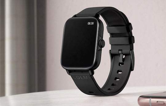 Colmi P28 Plus Aluminium Smartwatch with Heart Rate Monitor (Black) view 4