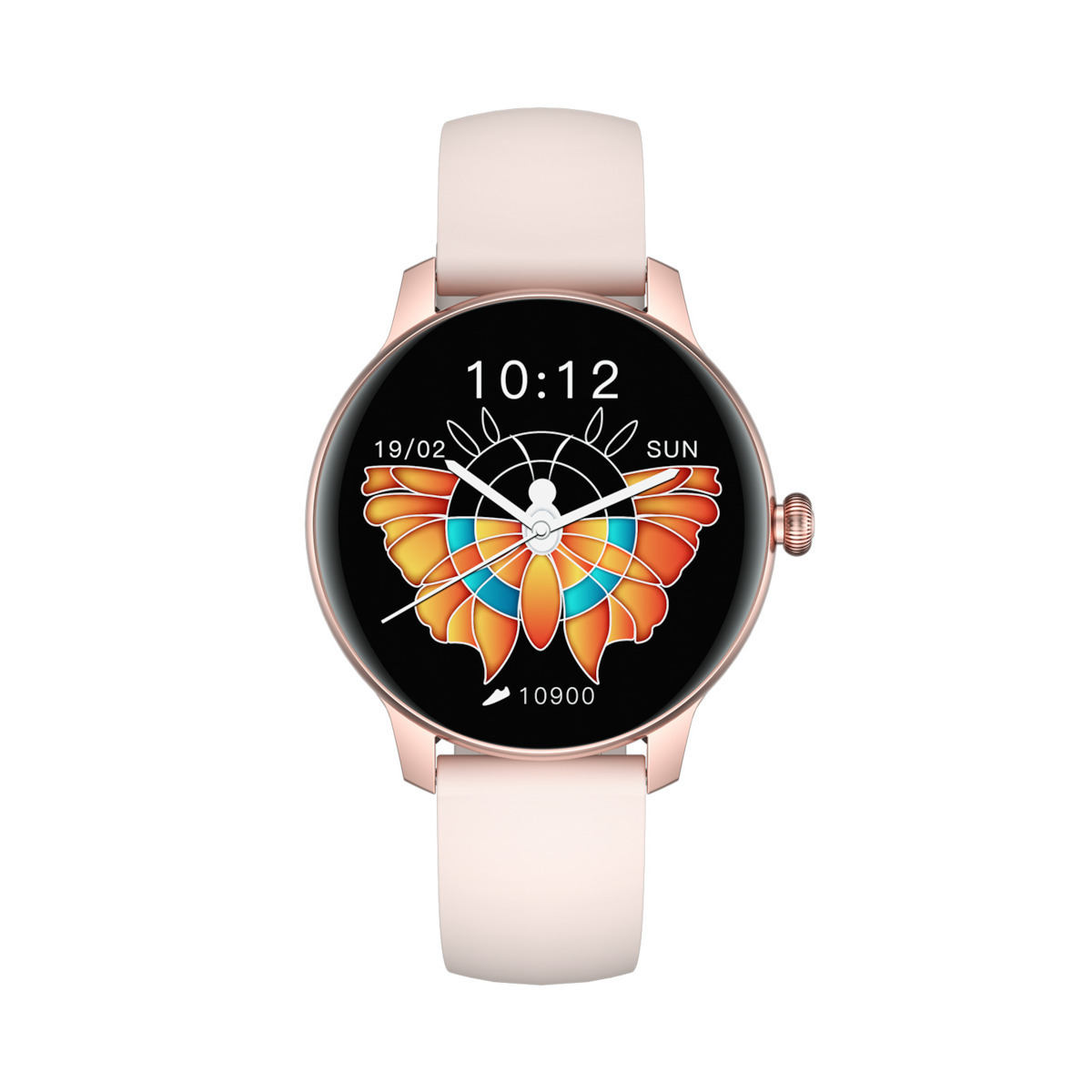 LadyCrown FiT Aluminium Smartwatch with Heart Rate Monitor (Gold) vue 3