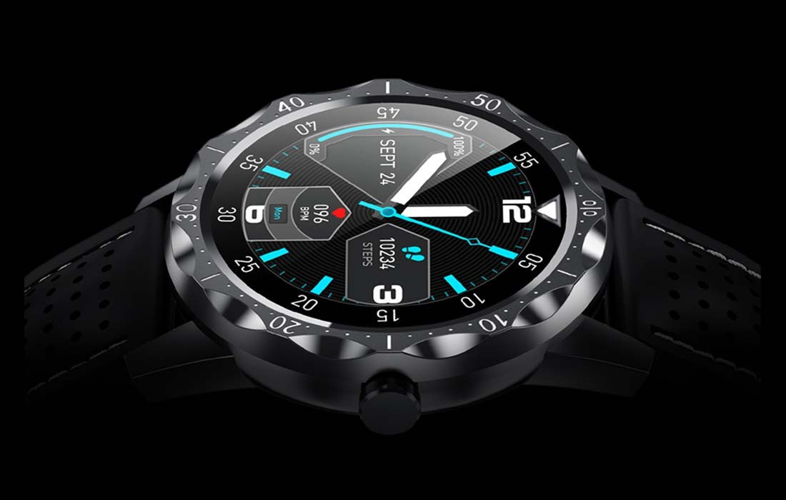 Colmi Sky 1 Plus 43mm Smartwatch with Heart Rate Monitor (Black) view 6