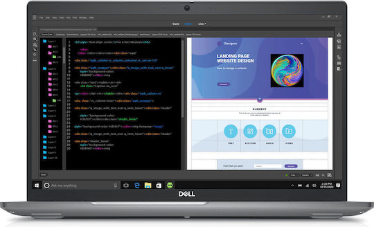Dell Precision 3580 15.6" IPS FHD (i7-1360P/64GB/2TB SSD/RTX A500/W11 Pro) Grey (FR Keyboard) view 5