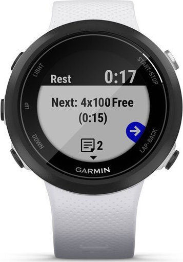 Garmin Swim 2 42mm Waterproof Smartwatch with Heart Rate Monitor (Whitestone) view 6